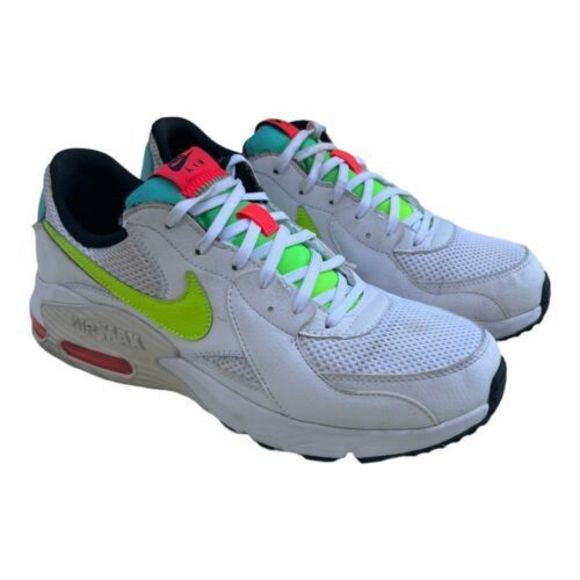 Nike Shoes - Nike Air Max Excee Women’s Size 9  White Lime Running Shoes CW5606-100